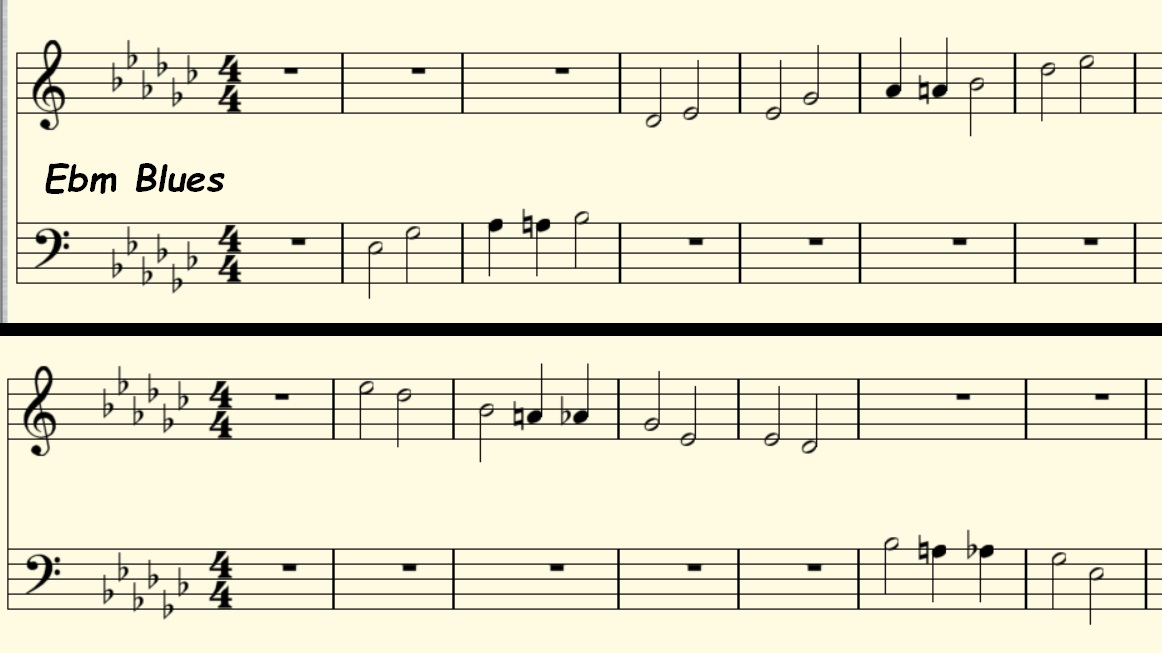 Eb Minor Blues